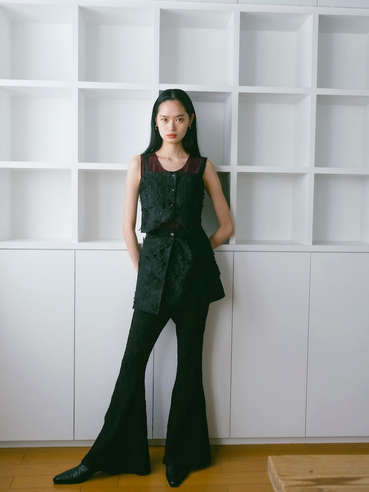 Multiway Cut Jacquard Bustier｜ジャガード織りビスチェ＆エプロン