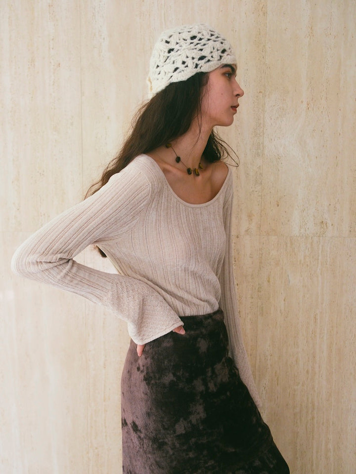 モデル身長：175cm / カラー：Beige