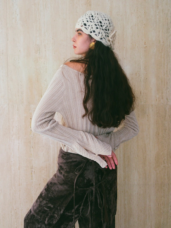 モデル身長：175cm / カラー：Beige