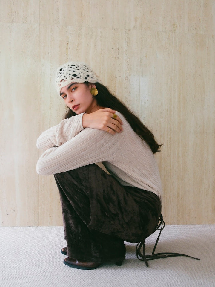 モデル身長：175cm / カラー：Beige