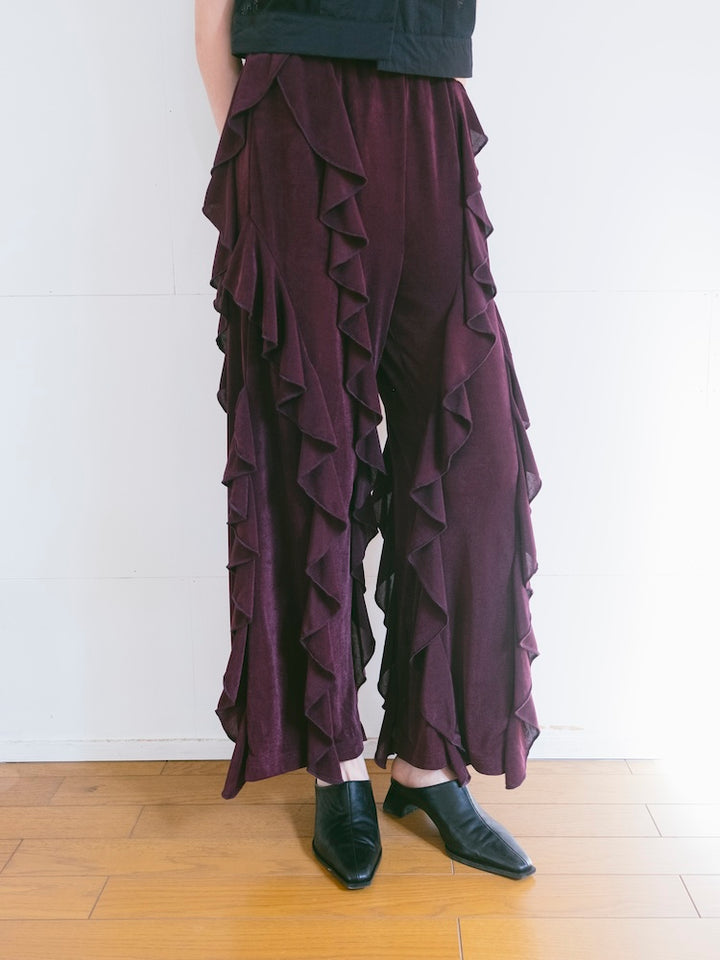 モデル身長：172cm / カラー：Wine