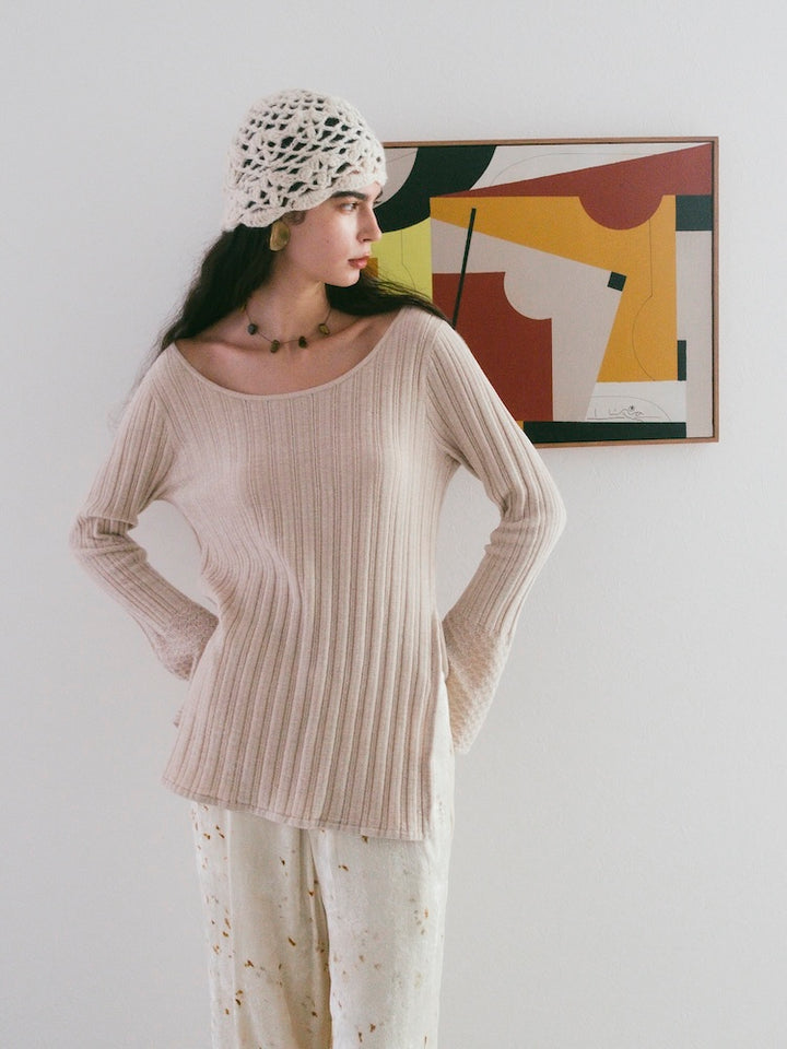 モデル身長：175cm / カラー：Beige
