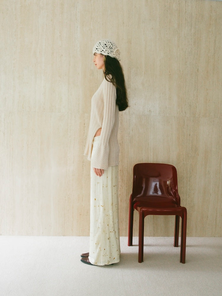 モデル身長：175cm / カラー：Ivory