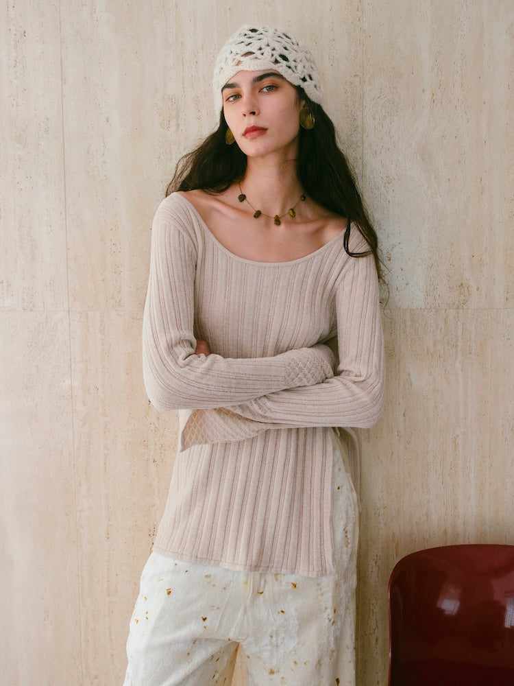 モデル身長：175cm / カラー：Beige