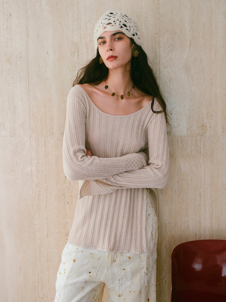 モデル身長：175cm / カラー：Beige
