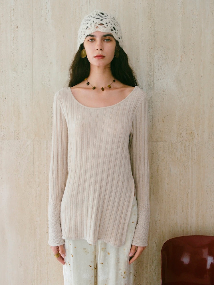 モデル身長：175cm / カラー：Beige