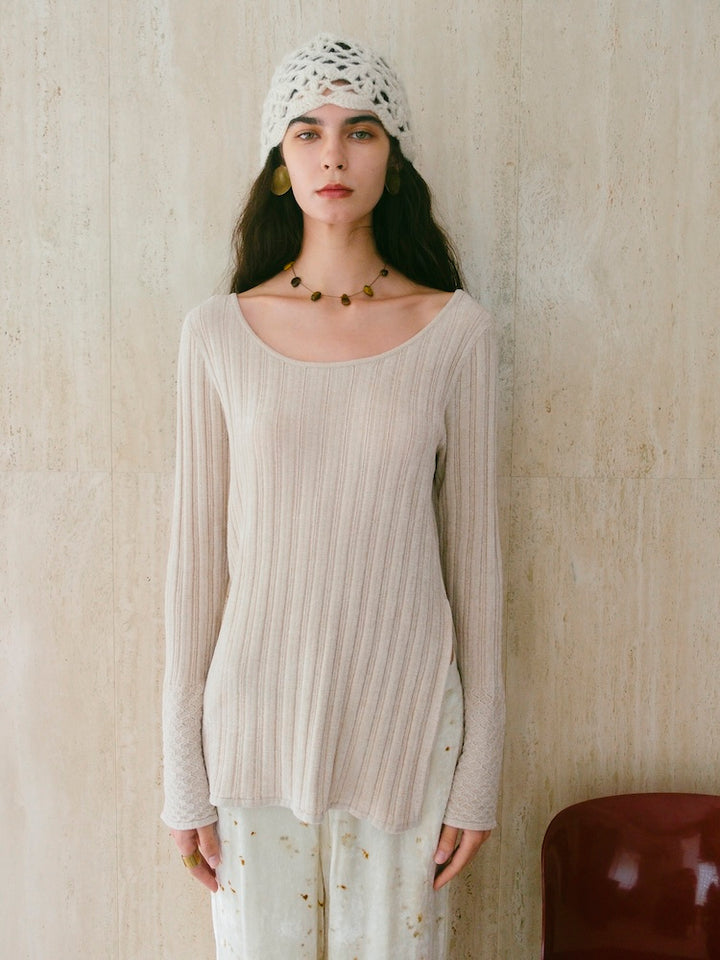 【9月30日(水) 12:00販売開始】Crochet Knit Beanie