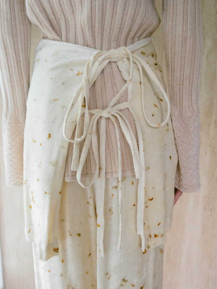モデル身長：175cm / カラー：Ivory