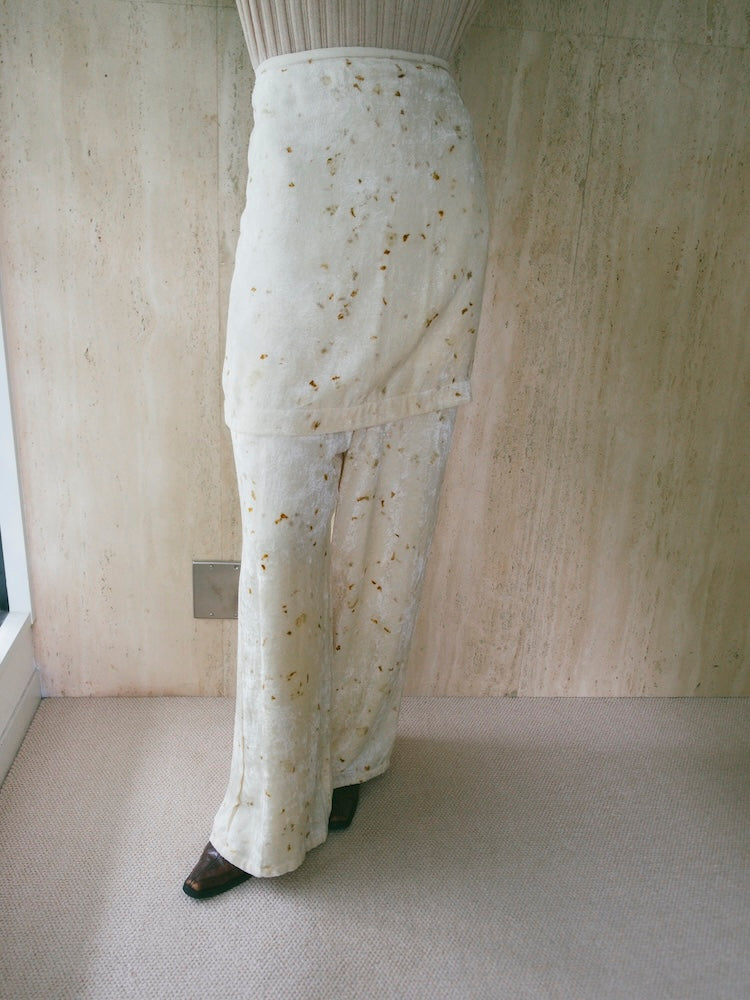 モデル身長：175cm / カラー：Ivory