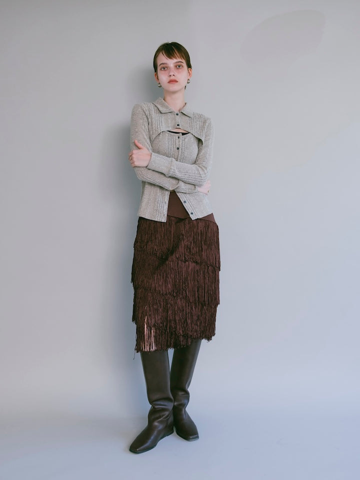カラー：Brown / サイズ：S, M, L