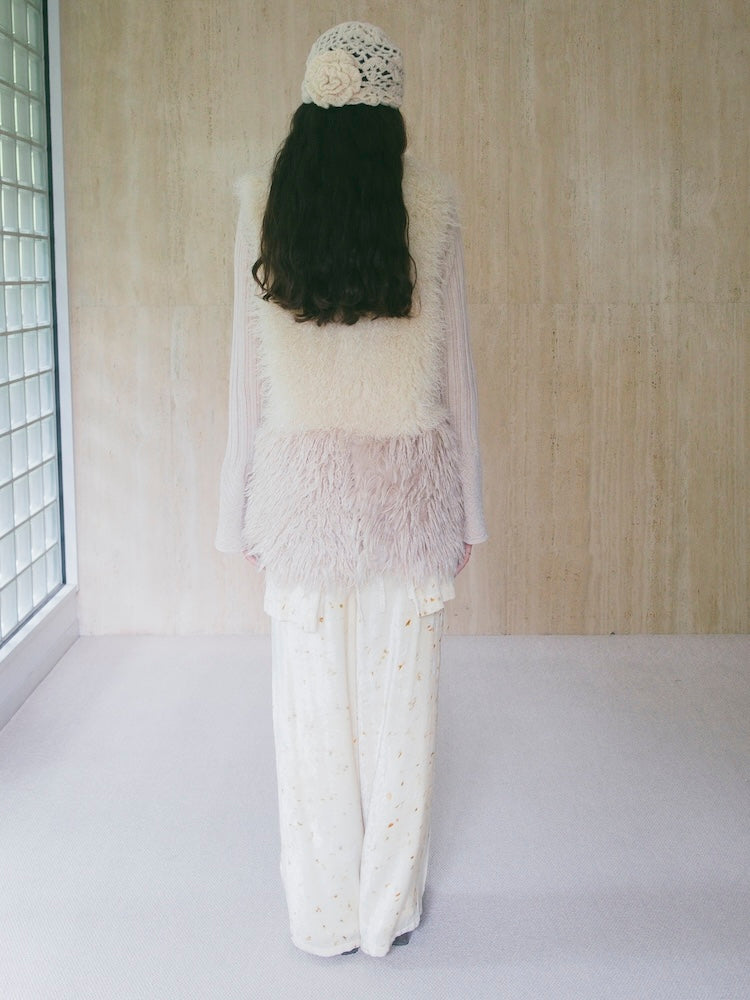 モデル身長：175cm / カラー：Ivory