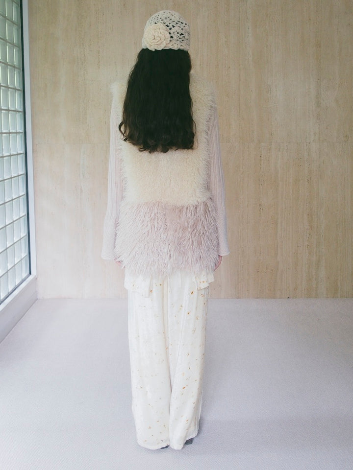 モデル身長：175cm / カラー：Ivory