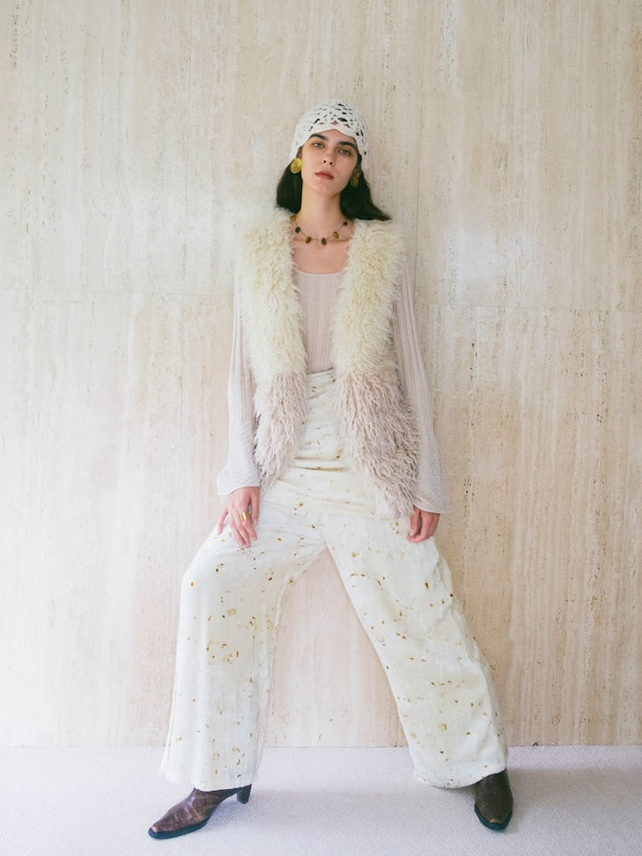 モデル身長：175cm / カラー：Ivory