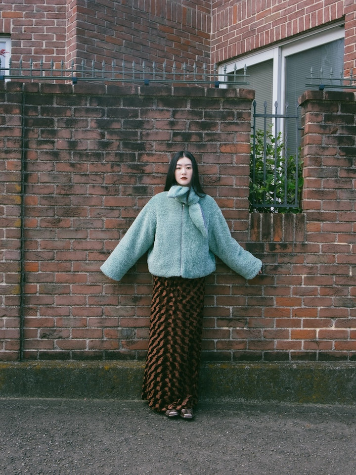 モデル身長：166cm / カラー：DustyGreen