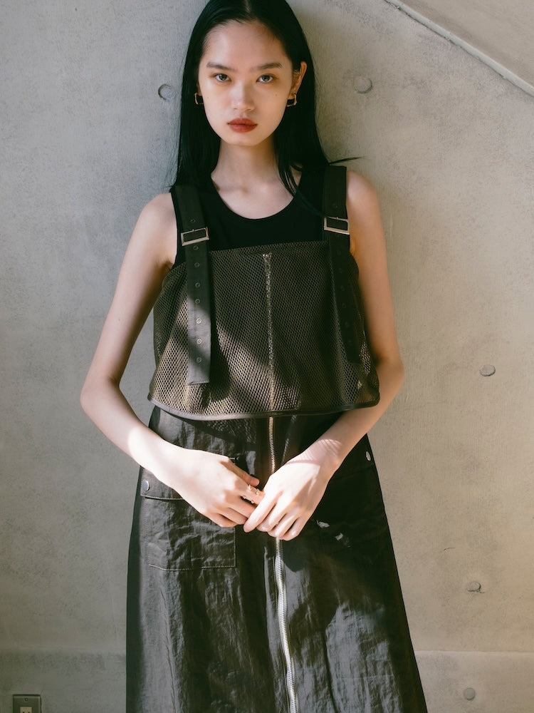 2piece Nylon Salopette｜2ピースナイロン素材サロペット – MARTE