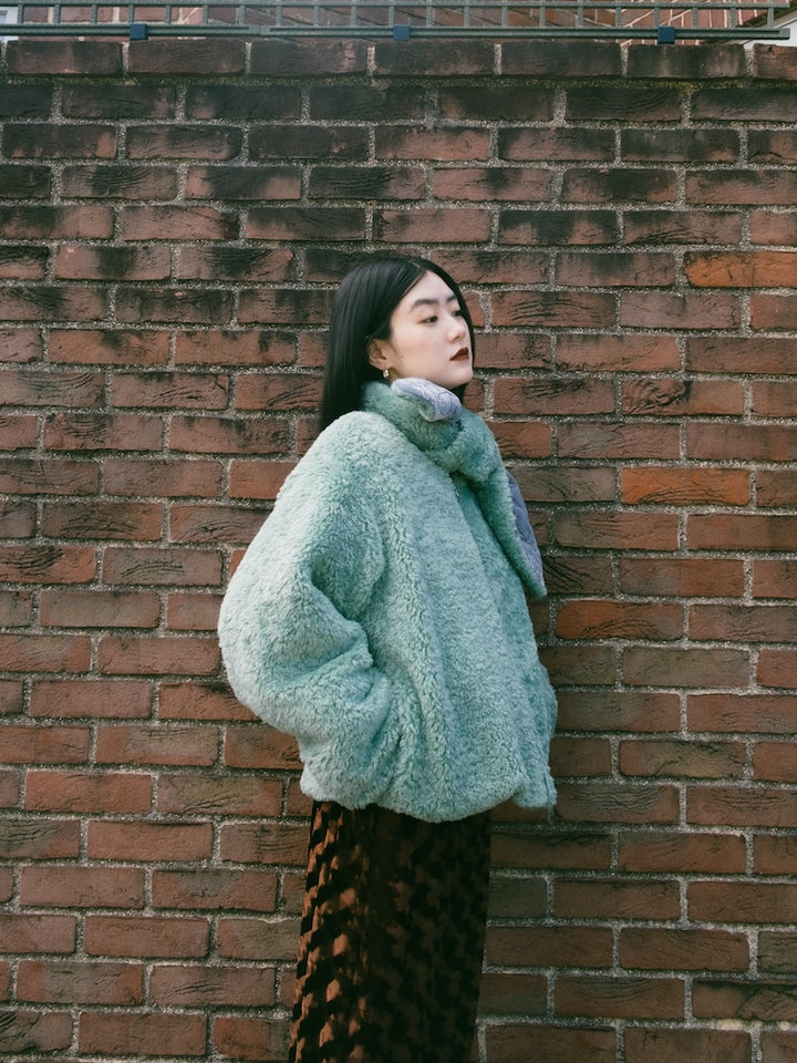 モデル身長：166cm / カラー：DustyGreen