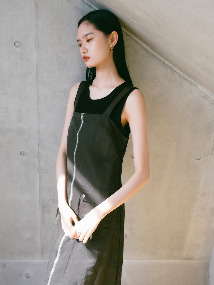 2piece Nylon Salopette｜2ピースナイロン素材サロペット – MARTE