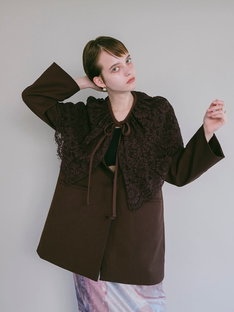 モデル身長：176cm / カラー：Brown
