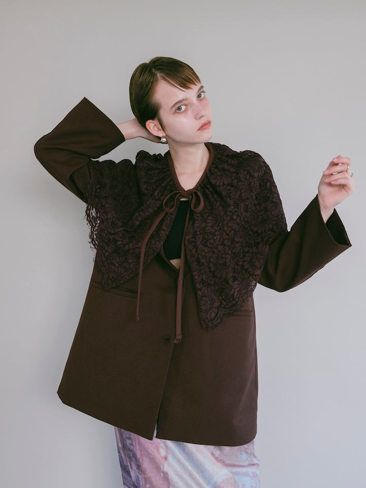 モデル身長：176cm / カラー：Brown