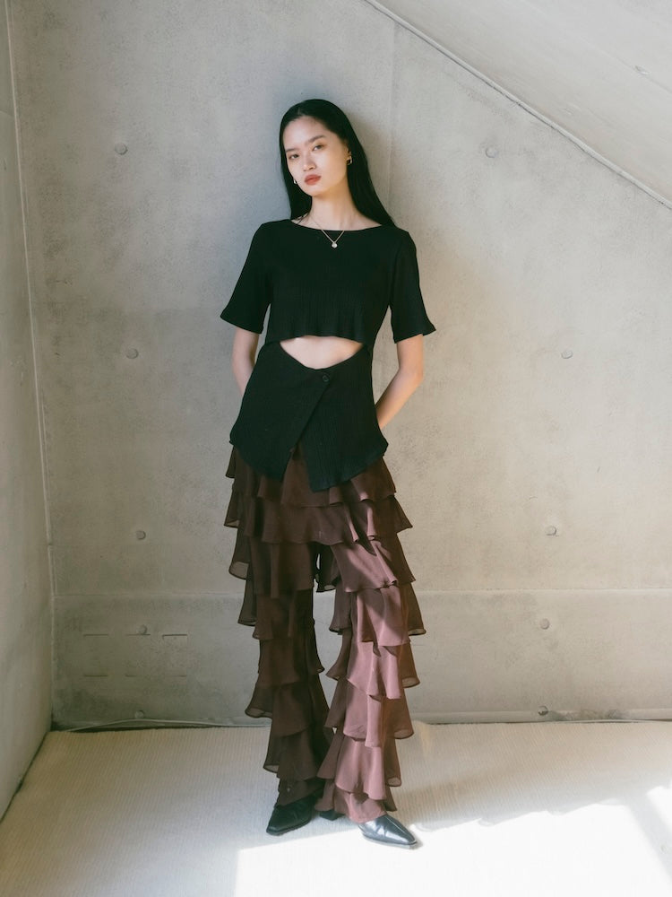 モデル身長：172cm / カラー：Black
