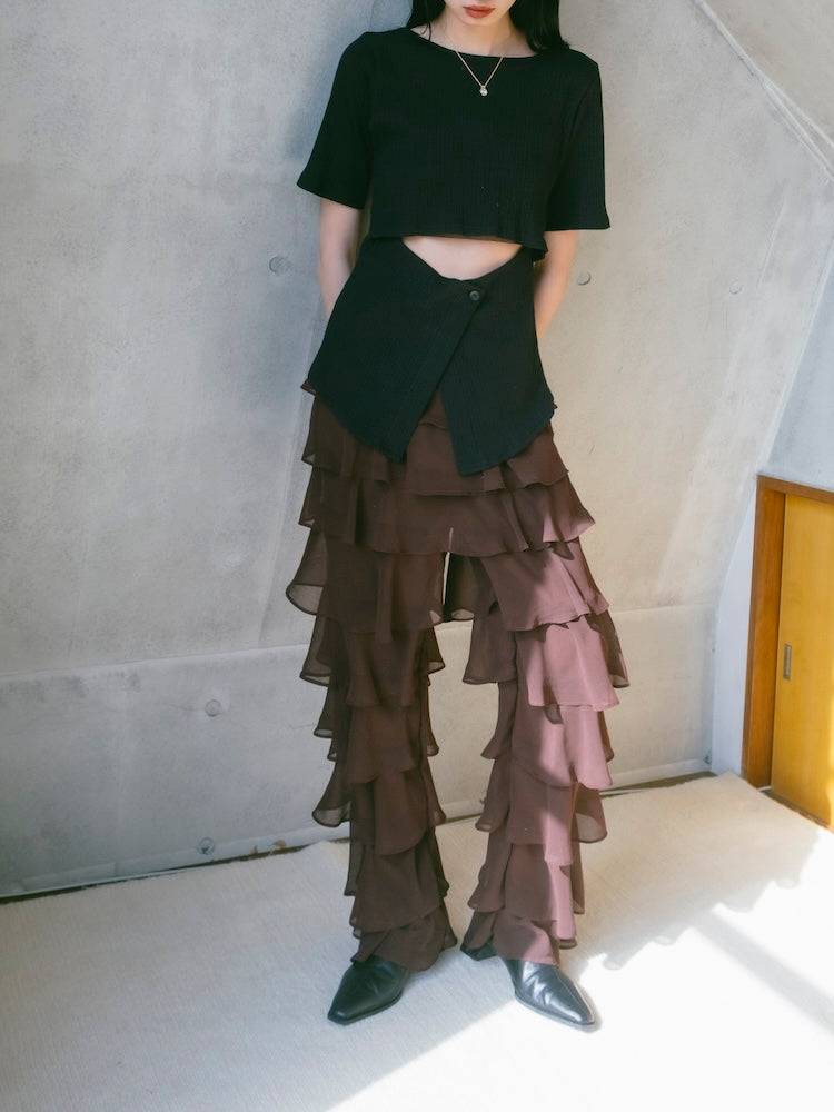 モデル身長：172cm / カラー：Brown