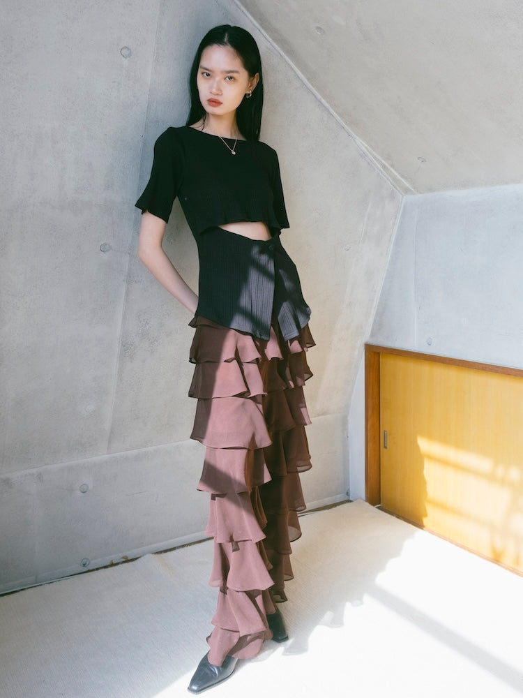 モデル身長：172cm / カラー：Brown