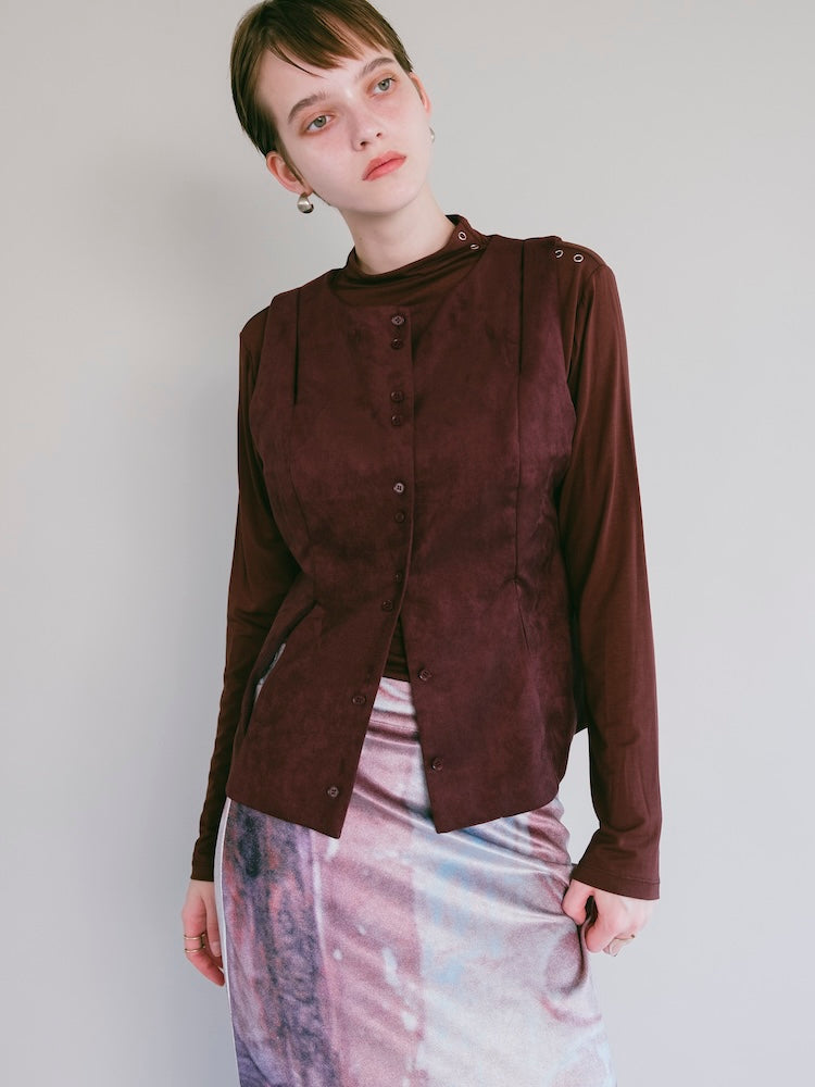 モデル身長：176cm / カラー：Brown