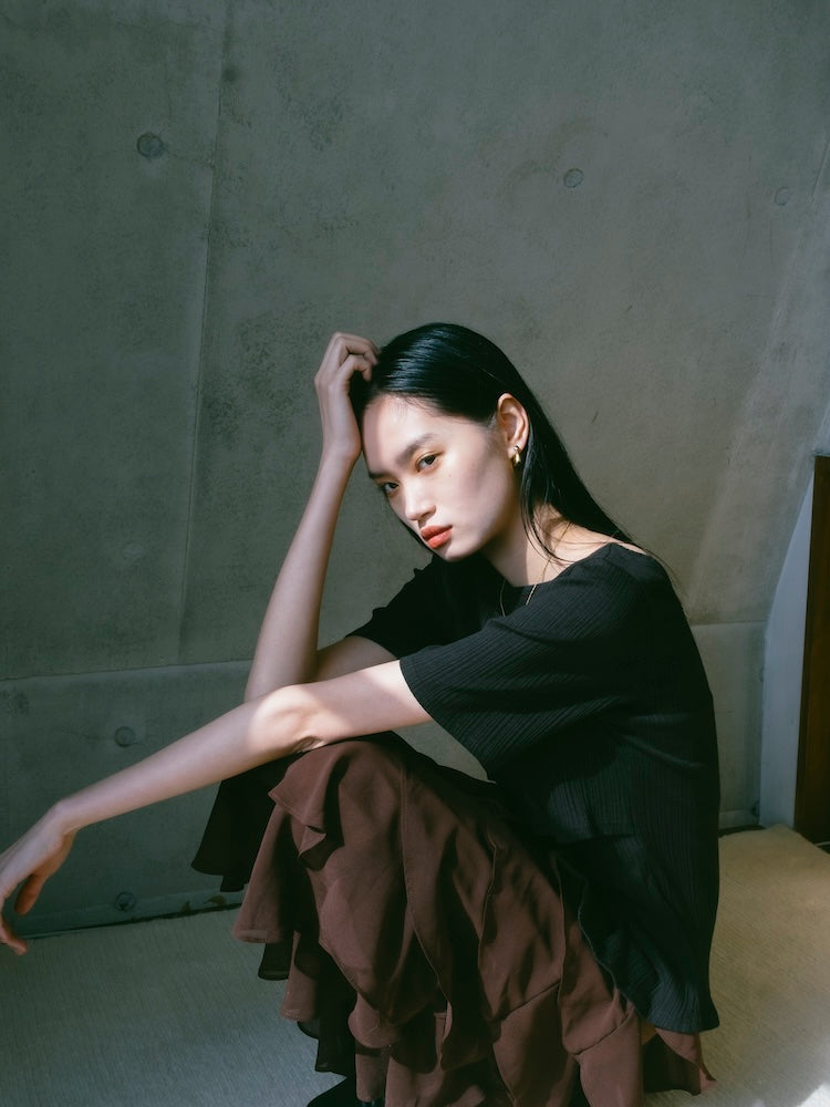 モデル身長：172cm / カラー：Black