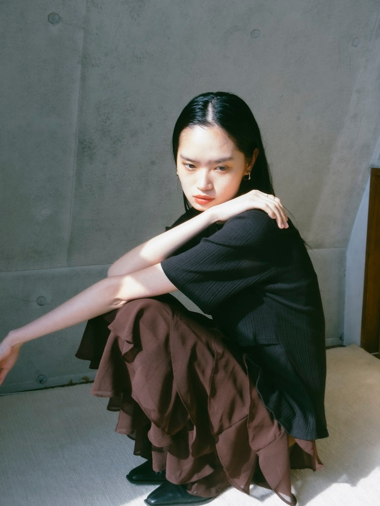 モデル身長：172cm / カラー：Brown