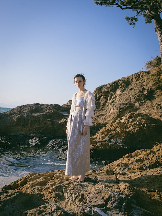 Marble Jacquard Skirt｜マーブルジャガードスカート – MARTE 