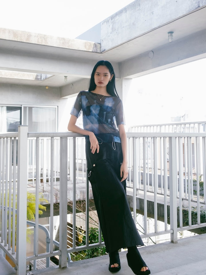 モデル身長：172cm / カラー：03 Flower