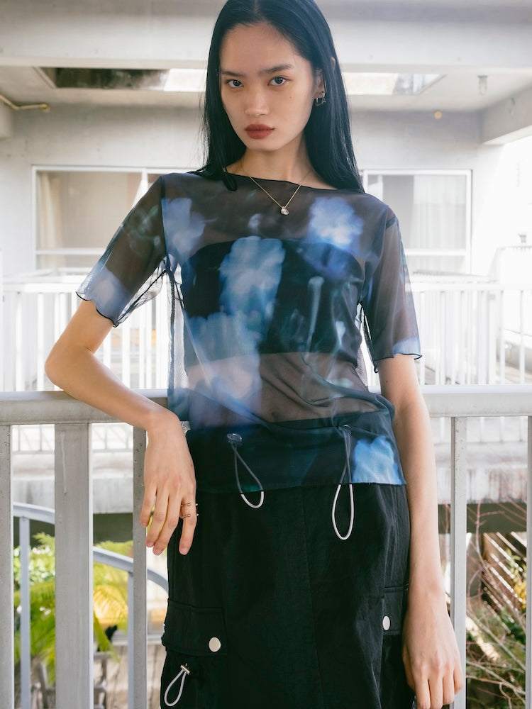 モデル身長：172cm / カラー：03 Flower