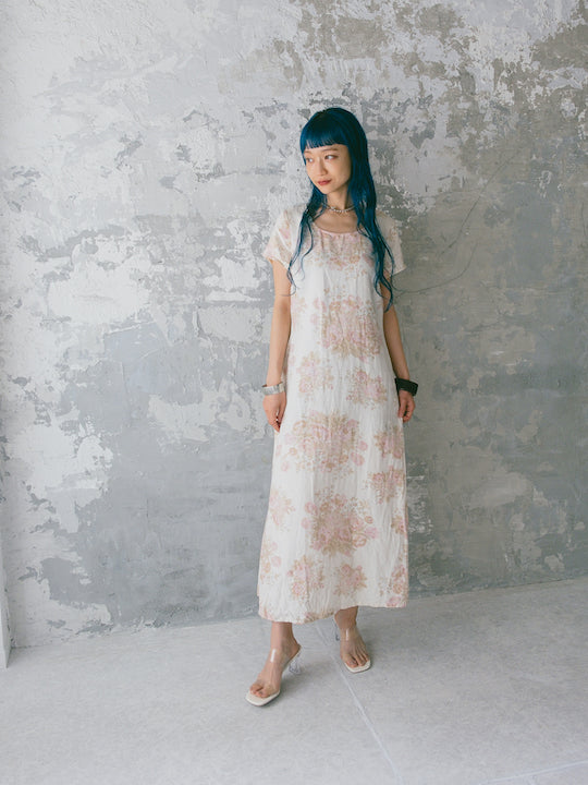 Linen Pale Rose Dress