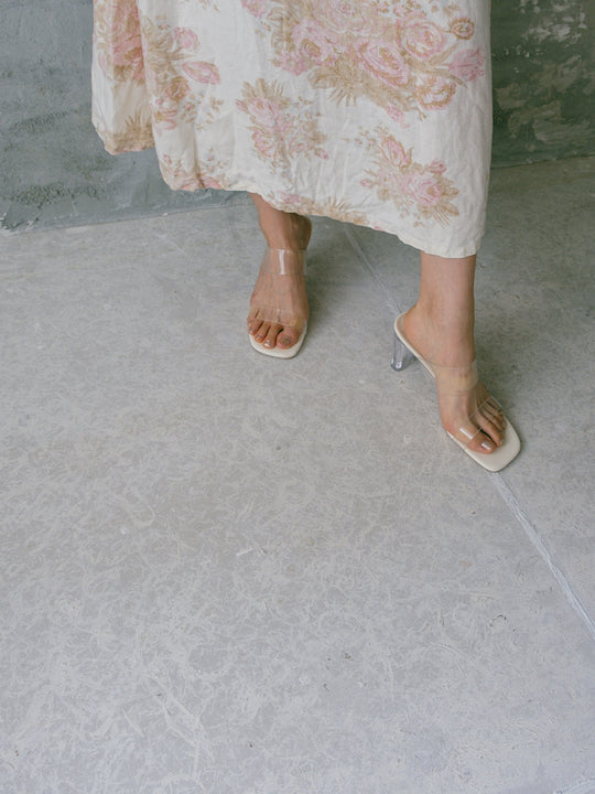 Linen Pale Rose Dress