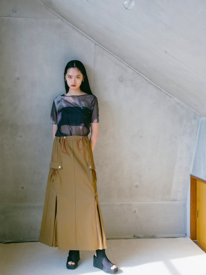 モデル身長：172cm / カラー：Ocher