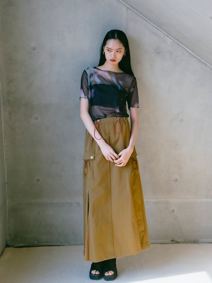 モデル身長：172cm / カラー：Ocher