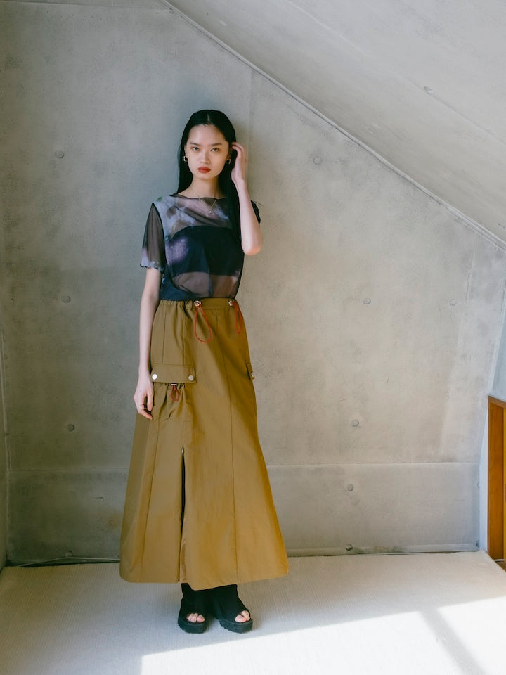 モデル身長：172cm / カラー：Ocher