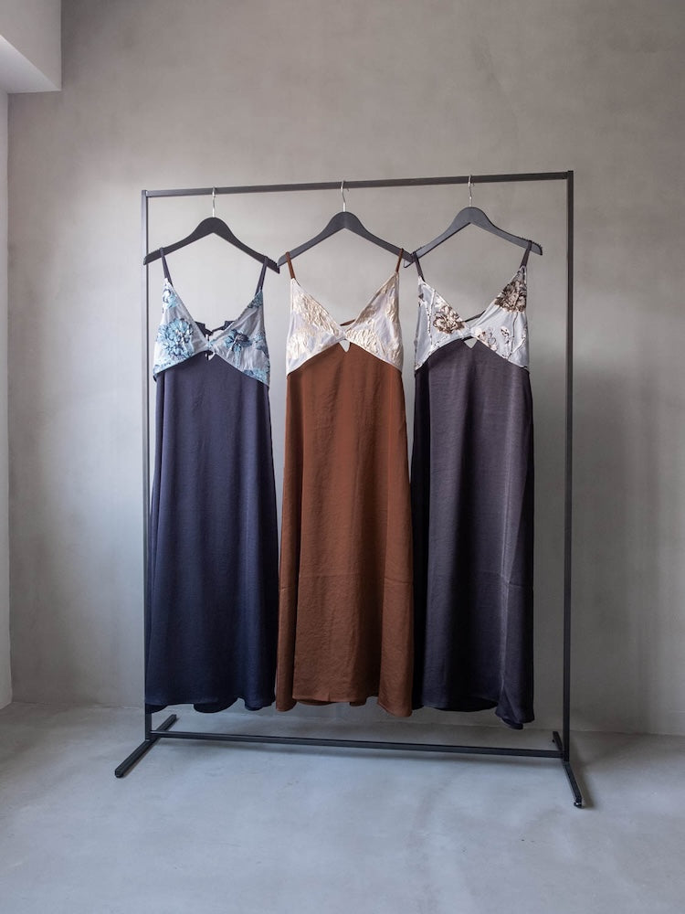 Jacquard Layered Camisole Dress｜結婚式やお呼ばれに｜ジャガード