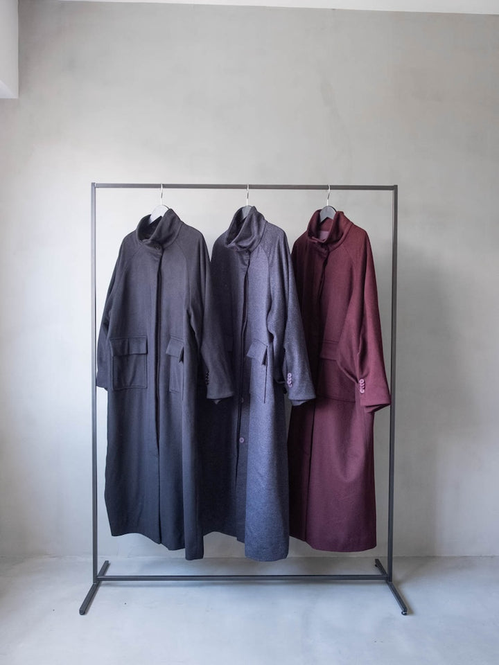 【9月18日(木) 12:00予約販売開始】Tuck Sleeve Wool Coat