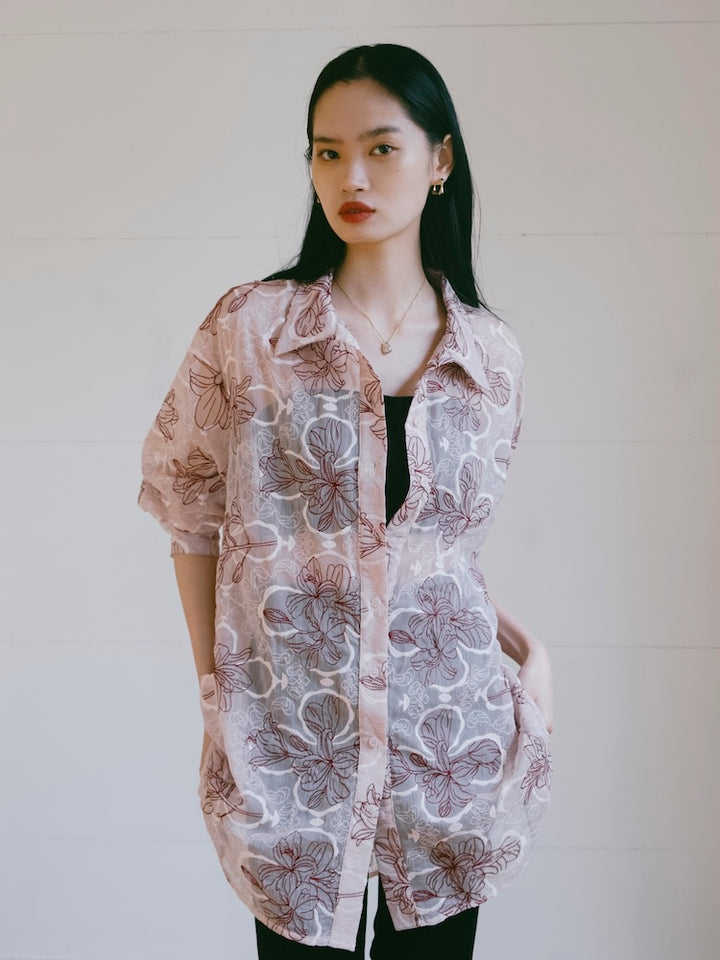 モデル身長：172cm / カラー：Pink