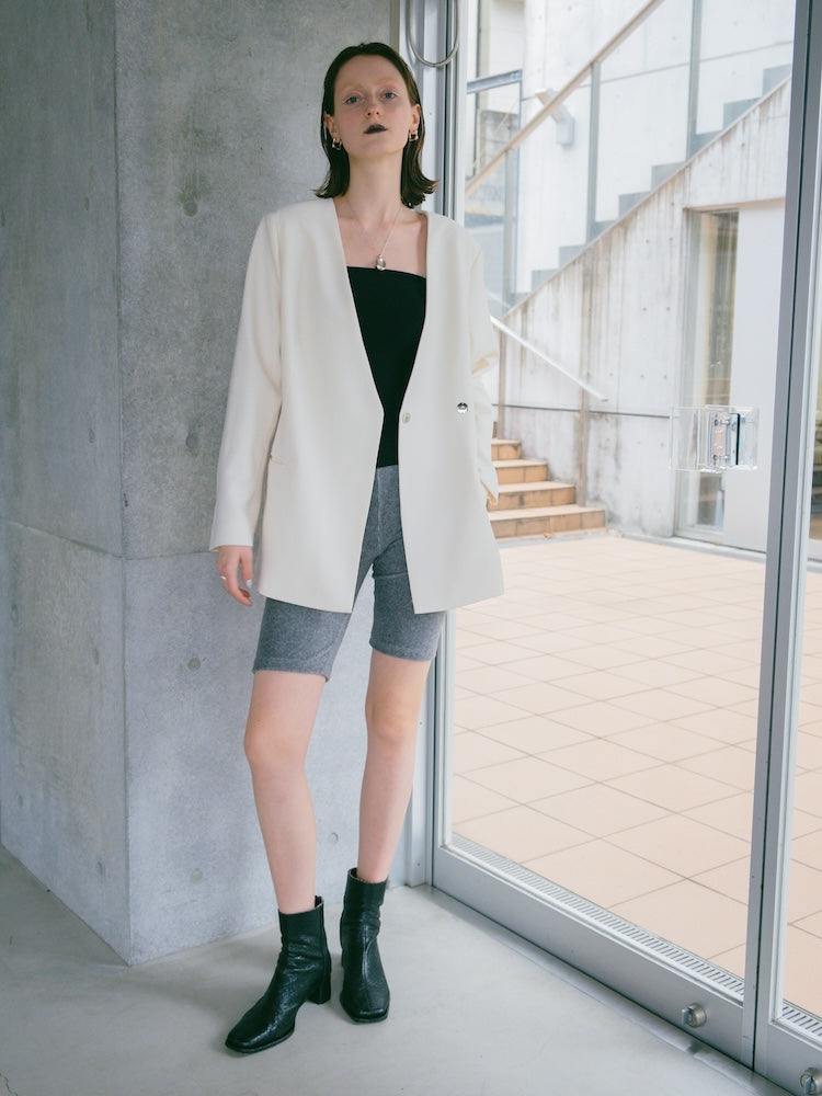 Collarless Jacket｜カラーレスジャケット – MARTE
