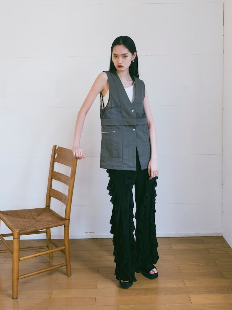 モデル身長：172cm / カラー：Black