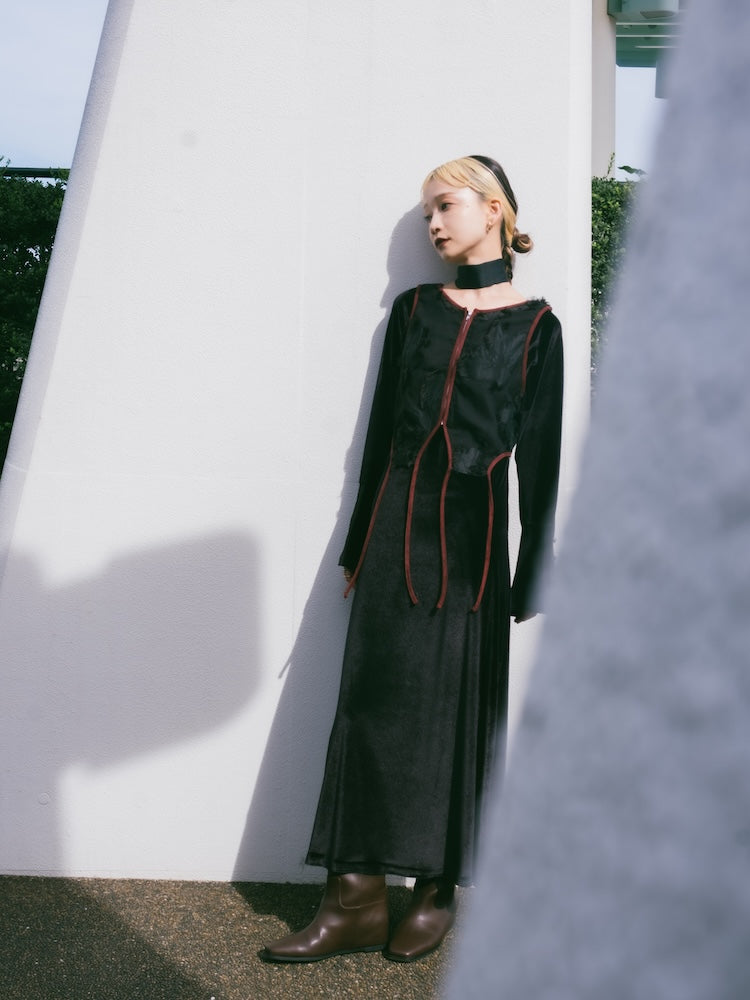 モデル身長：167cm / カラー：Black
