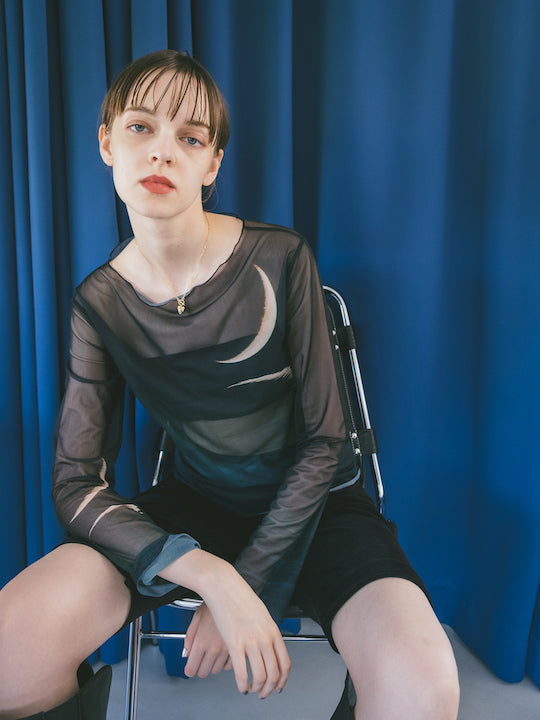 sahara Sheer Top / 04Crescent