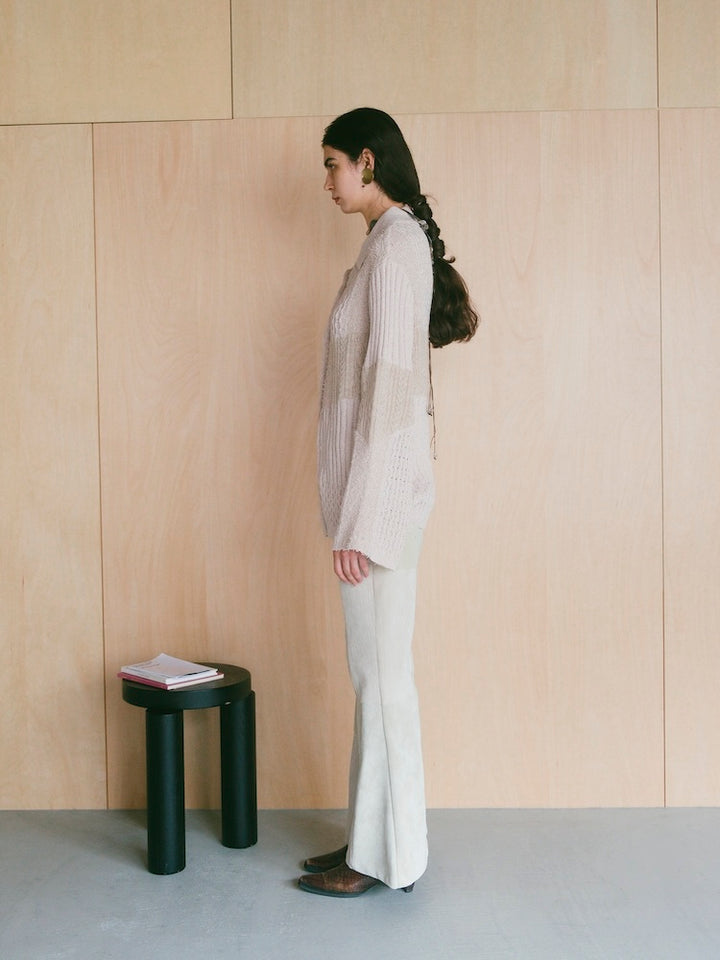 モデル身長：175cm / カラー：Ivory