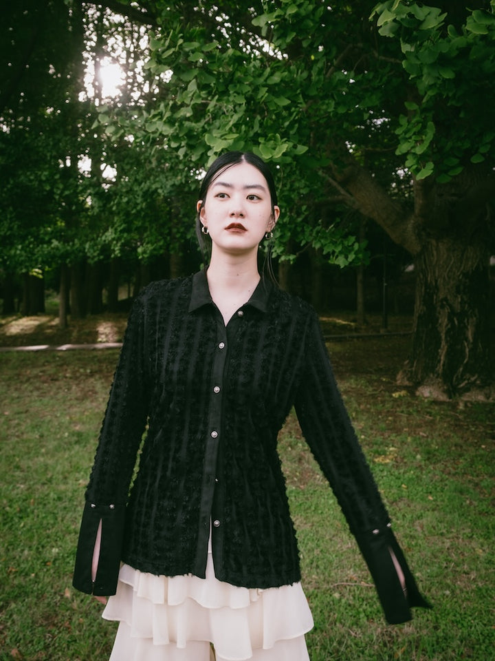 モデル身長：166cm / カラー：Black