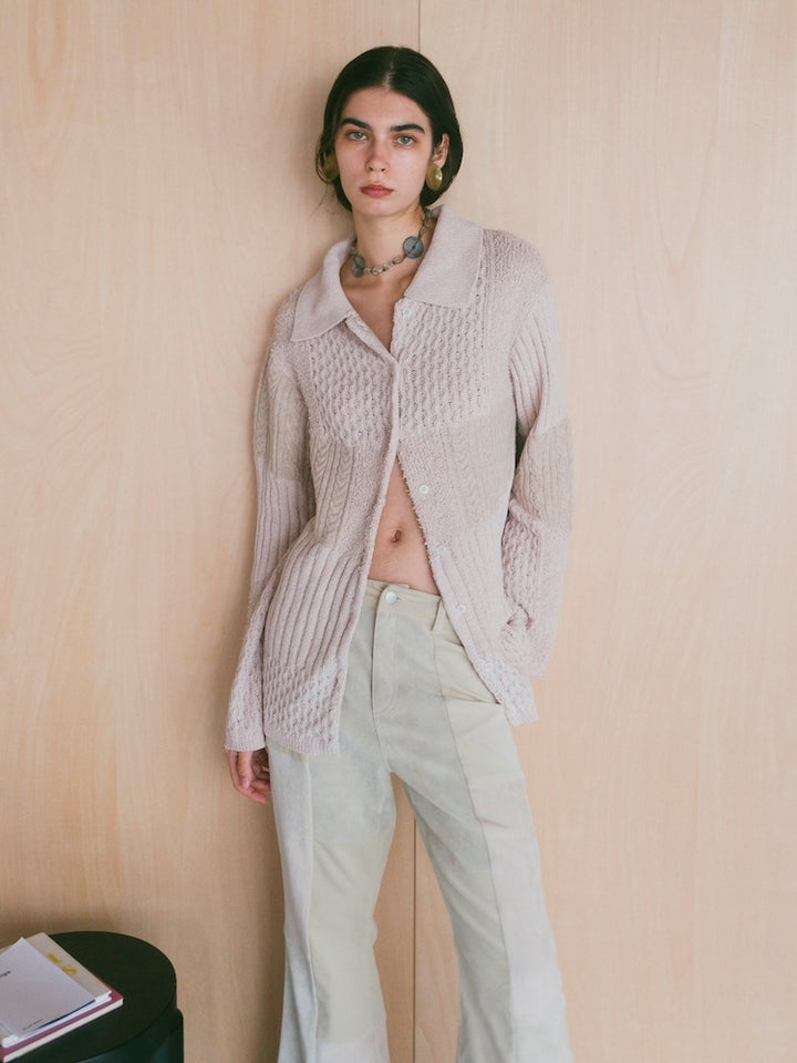 モデル身長：175cm / カラー：Ivory