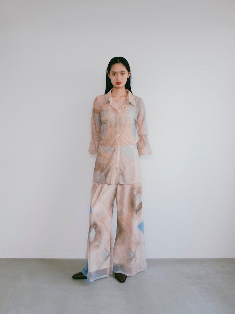 モデル身長：172cm / カラー：01 Church ※サンプル着用。丈が3cm短くなります。