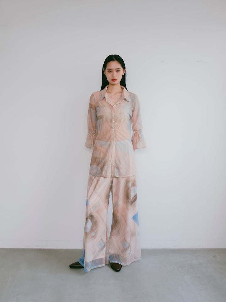 モデル身長：172cm / カラー：01 Church ※サンプル着用。丈が3cm短くなります。