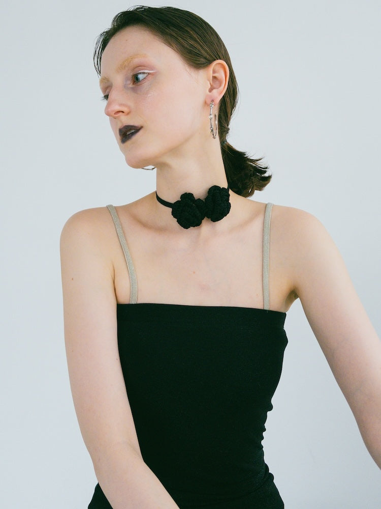 Multiway Rose Earring Choker 